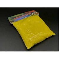 Декоративний пісок для інтер'єру жовтий