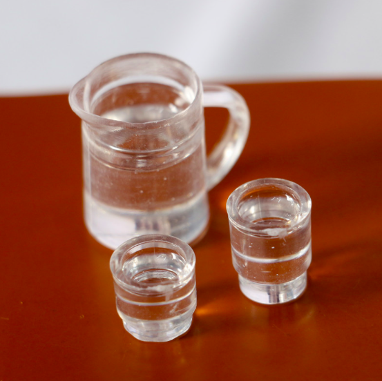 Мініатюра набір графін з водою 2.1 см, фото 1