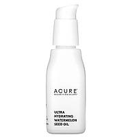 Масло для лица Acure, Ultra Hydrating, Watermelon Seed Oil, 1 fl oz (30 ml) - Оригинал