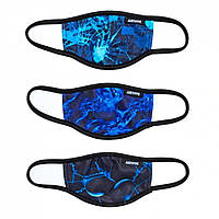 Маска для лица Hype Face Mask 3 Pack Junior Navy - Оригинал Маска для лица Hype Face Mask 3 Pack Junior Cobalt, Темно-синие