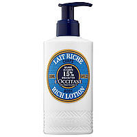 Увлажняющее средство для тела L'Occitane Shea Butter Rich Body Lotion 8.4 oz/ 250 mL - Оригинал