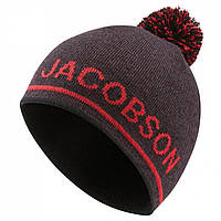 Головной убор Oscar Jacobson Bobble Hat Navy/Royal - Оригинал Головной убор Oscar Jacobson Bobble Hat Plum/Red, Головной убор Oscar Jacobson Bobble Hat Plum/Red - Оригинал A