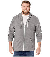 Худі Alternative Big & Tall Rocky Eco Fleece Zip Eco Grey, оригінал. Доставка від 14 днів