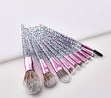 Набір кистей для макіяжу Overflow 10 шт, фото 2