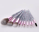 Набір кистей для макіяжу Overflow 10 шт, фото 4