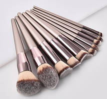 Набір пензлів для макіяжу looming 10 шт