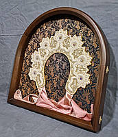 Арочна дерев'яна рама для кокошника, фото 3