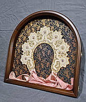 Арочна дерев'яна рама для кокошника, фото 4