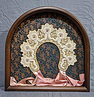 Арочна дерев'яна рама для кокошника, фото 6