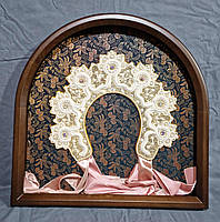 Арочна дерев'яна рама для кокошника, фото 9