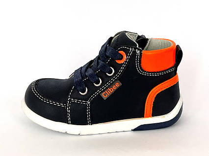 Черевики демісезонні Clibee для хлопчика, 18 (11,5 см), 21 (13,5 см), 23 (15 см)