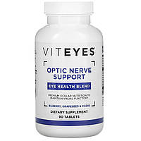Viteyes, Поддержка зрительного нерва, смесь для здоровья глаз, 90 таблеток - Оригинал