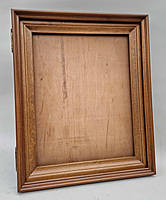 Рівний класичний кіот для ікони з внутрішньою дерев'яною рамою, фото 6