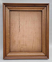 Рівний класичний кіот для ікони з внутрішньою дерев'яною рамою, фото 4