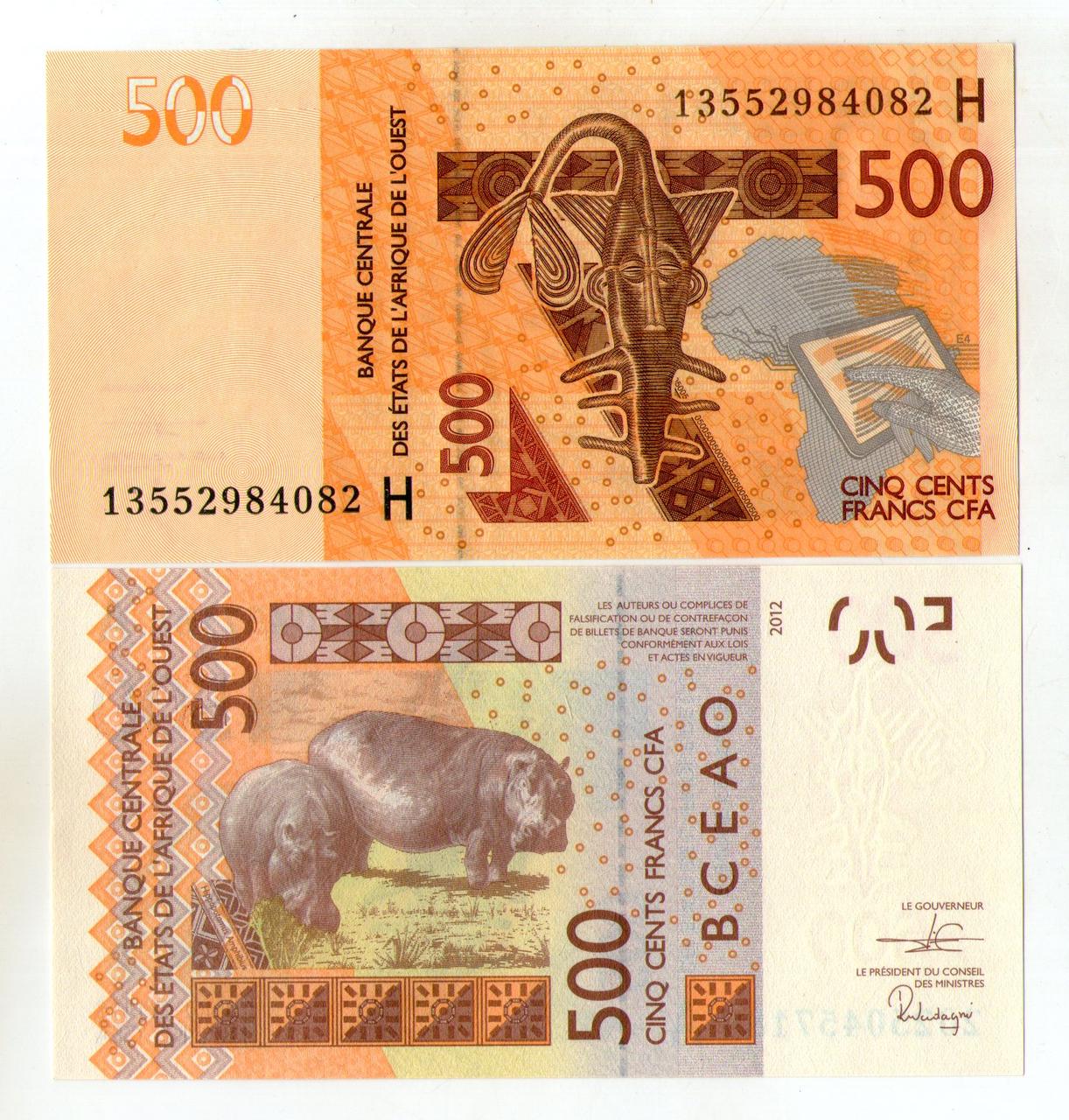 НІГЕР Західна Африка 500 пива UNC No835