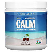 Natural Vitality, CALM, смесь для снятия стресса, вишня, 226 г (8 унций) - Оригинал