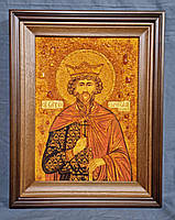 Оформлення в строгий кіот ікони з бурштину, фото 9