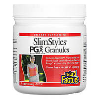Natural Factors, SlimStyles, гранулы PGX, с нейтральным вкусом, 150 г (5,3 унции) - Оригинал