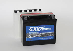 Аккумулятор для мотоцикла сухозаряженный AGM 18Ah 270A EXIDE ETX20HL-BS = YTX20HL-BS 175x87x155