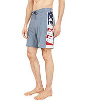 Шорти для плавання Hurley Phantom Fastlane Americana 18" Boardshorts Obsidian, оригінал. Доставка з США/ЄС протягом 14 днів