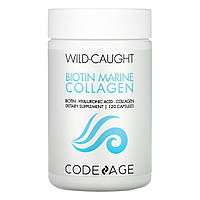 CodeAge, морской коллаген из рыбы дикого улова, 120 капсул - Оригинал