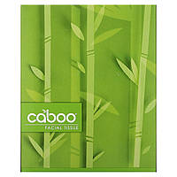 Caboo, Мягкие и устойчивые ткани для лица, 90 двухслойных салфеток для лица, 8,3 X 7,8 дюйма - Оригинал