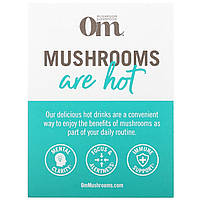 Om Mushrooms, Образец горячего напитка, горячий шоколад, латте матча, кофе, смесь кофейного латте, 4 пакетика