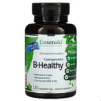Emerald Laboratories, Coenzymated B-Healthy, 120 рослинних капсул, оригінал. Доставка від 14 днів