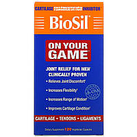 BioSil by Natural Factors, BioSil, «В вашей игре», 120 вегетарианских капсул - Оригинал