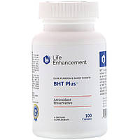 Life Enhancement, Durk Pearson & Sandy Shaw's BHT Plus, добавка с бутилгидрокситолуолом, 100 капсул - Оригинал