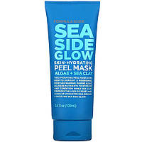 Formula 10.0.6, Sea Side Glow, увлажняющая косметическая маска-пилинг, водоросли + морская глина, 100 мл (3,4