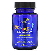LoveBug Probiotics, Little Ones, пробиотики для детей, 3 млрд КОЕ, 60 шариков, которые легко глотать -