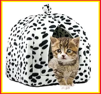 Мягкий домик будка для собак и кошек Pet Hut,лежанка для животных,мягкий домик для домашних питомцев spn