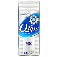 Q-tips, Ватные палочки, семейная упаковка, 2 шт., По 500 тампонов - Оригинал