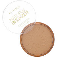 Rimmel London, Natural Bronzer, водостойкая бронзирующая пудра, оттенок 021 «Солнечный свет», 14 г - Оригинал