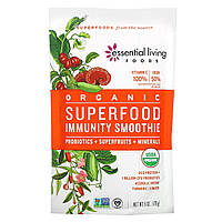 Essential Living Foods, Organic, Superfood Immunity Smoothie Mix, Probiotics + Superfruits + Minerals, 6 oz
