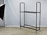Стелаж для восьми колес металевий посилений тр25х25, фото 9