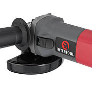 Шліфмашина кутова 750 Вт, 11000 об/хв, 125 мм INTERTOOL DT-0263, фото 8