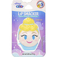 Lip Smacker, Бальзам для губ Disney Emoji, Cinderella, ягодный, 7,4 г - Оригинал