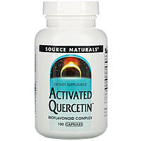 Source Naturals, Активированный кверцетин, 100 капсул - Оригинал