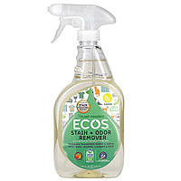 Earth Friendly Products, Ecos, Средство для удаления пятен и запахов, лимон, 22 жидких унции (650 мл) -