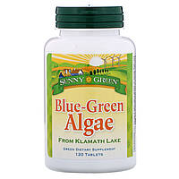 Sunny Green, Сине-зеленые водоросли, 120 таблеток - Оригинал