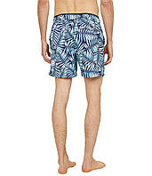 Шорты для плавания Selected Homme Ibiza Flex Swim Shorts Blue Depths Leaf - Оригинал