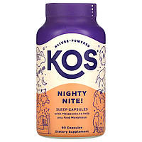 KOS, Nighty Nite !, капсулы для сна, 90 капсул - Оригинал