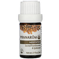 Pranarom, эфирное масло, диффузионная смесь, для медитаций, 5 мл (0,17 жидк. унций) - Оригинал