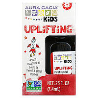 Aura Cacia, Kids, смесь чистых эфирных масел, для бодрости, 7,4 мл (0,25 жидк. Унции) - Оригинал