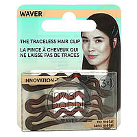 Invisibobble, Waver, бесследная заколка для волос, для темного оттенка, 3 шт. В упаковке - Оригинал