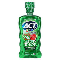 Act, детский ополаскиватель для рта с фторидом, против кариеса, со вкусом арбуза, 500 мл (16,9 жидк. унции) -