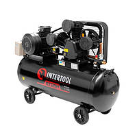 Компресор 200 л, 7,5 кВт, 380 В, 8 атм, 1050 л/хв. 3 циліндра INTERTOOL PT-0040