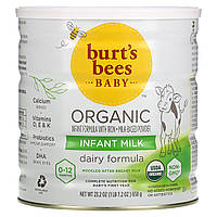 Burt's Bees, Baby, органическая смесь для младенцев с железом, детское молоко, 0 12 месяцев, 658 г (23,2